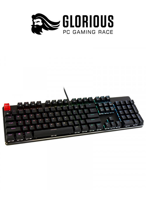 Glorious Keyboard Full Size- PreBuilt - Black