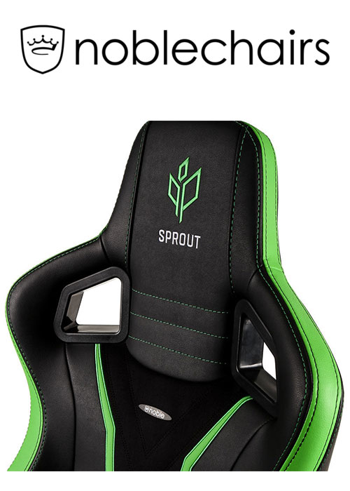 Noblechairs EPIC Series - Sprout Edition - Black/Green