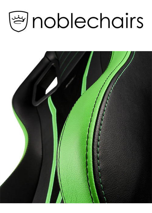 Noblechairs EPIC Series - Sprout Edition - Black/Green