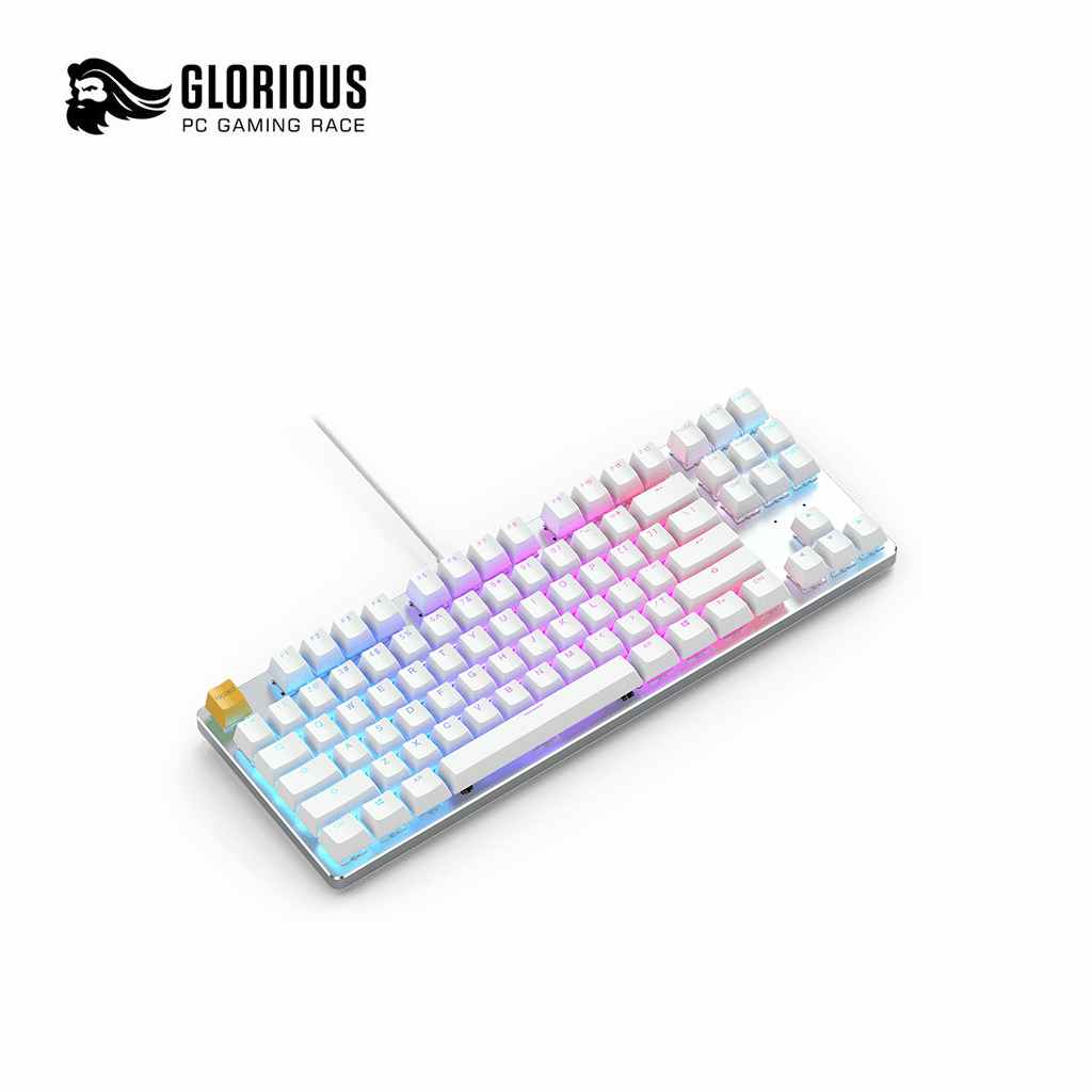 Glorious Keyboard TKL- PreBuilt - White