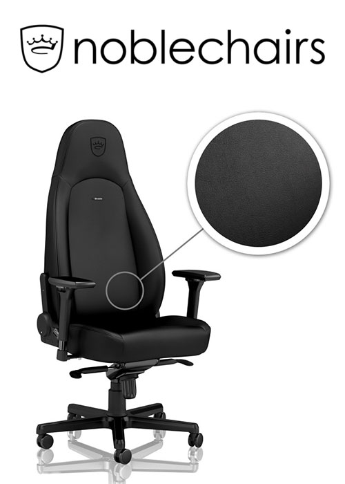 Noblechairs ICON Gaming Chair - BLACK EDITION