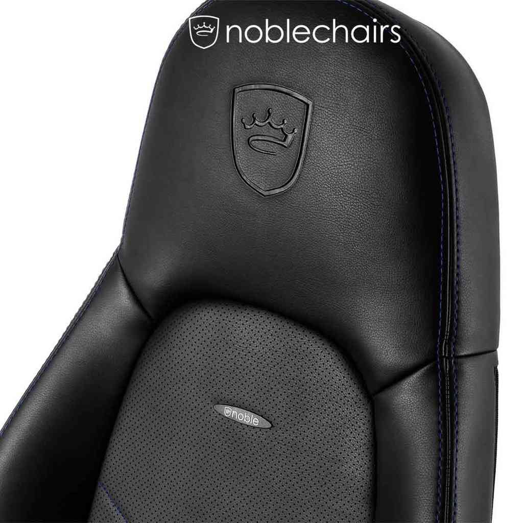 Noblechairs ICON Gaming Chair - Black/Blue