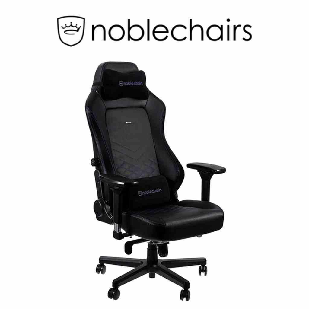 Noblechairs HERO Gaming Chair - Black/Blue