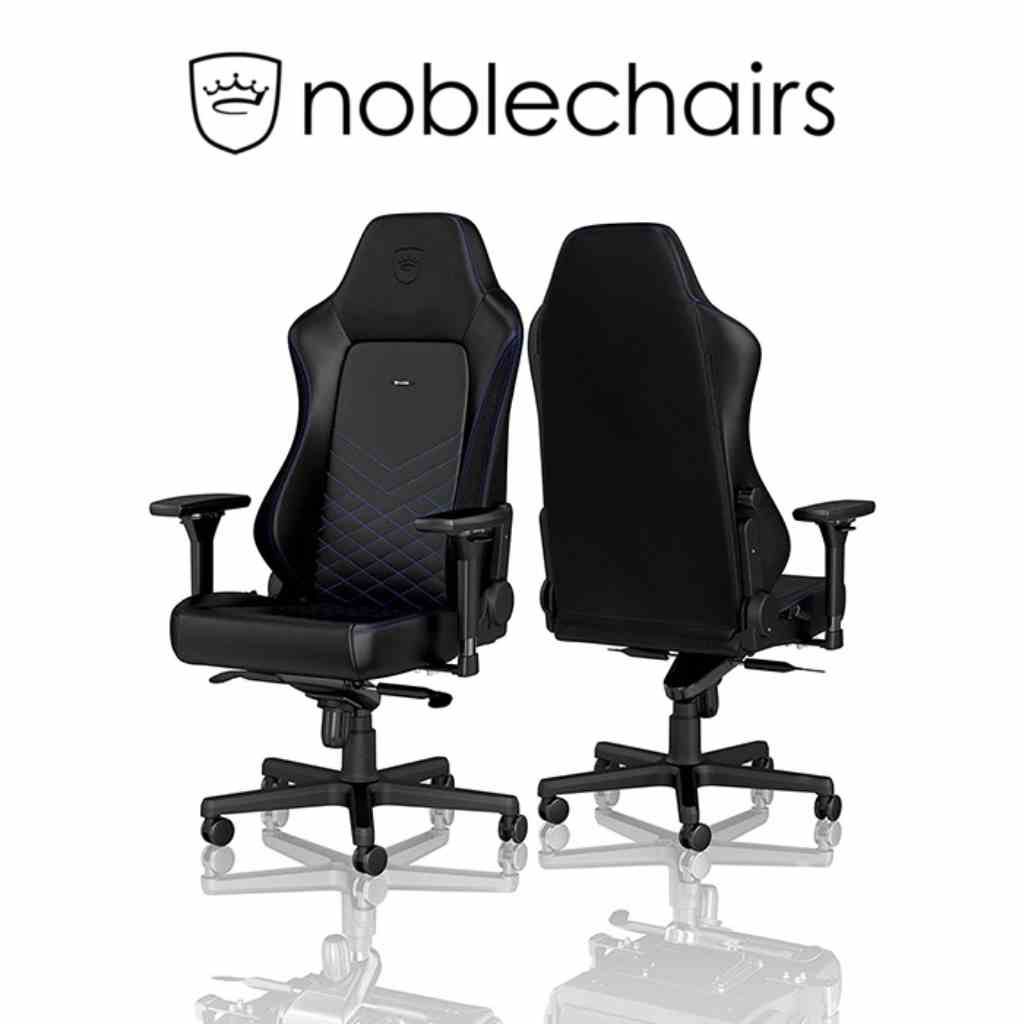 Noblechairs HERO Gaming Chair - Black/Blue