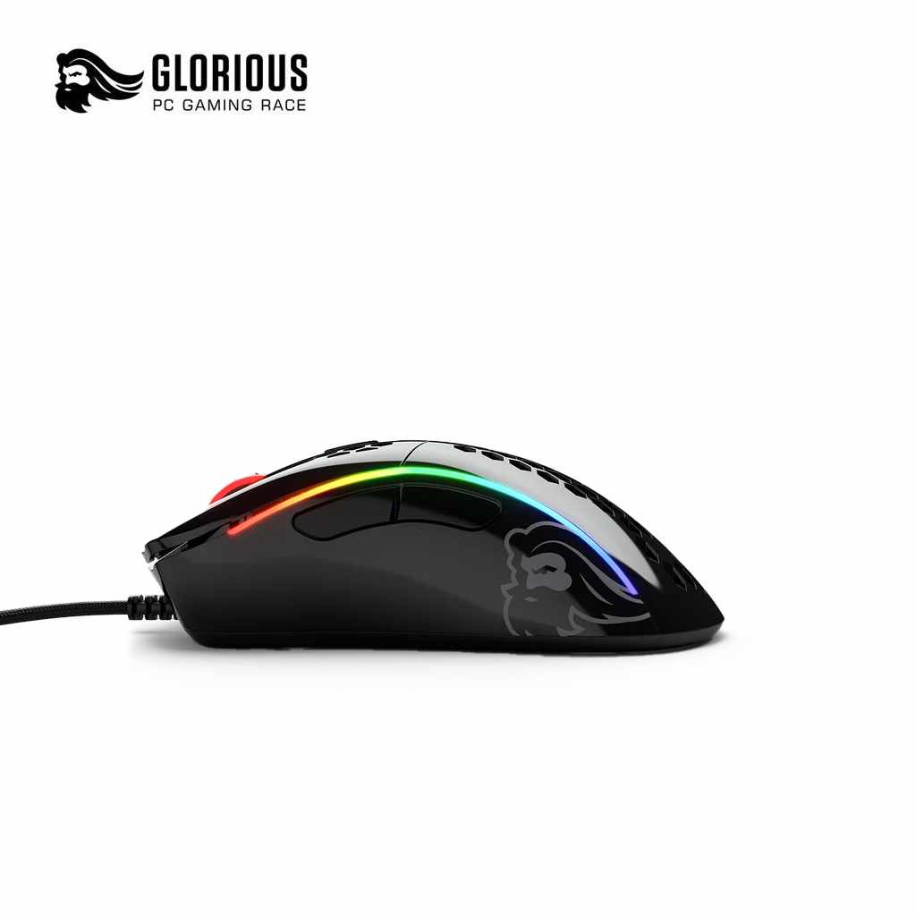 Glorious Model D- RGB Gaming Mouse - Glossy Black