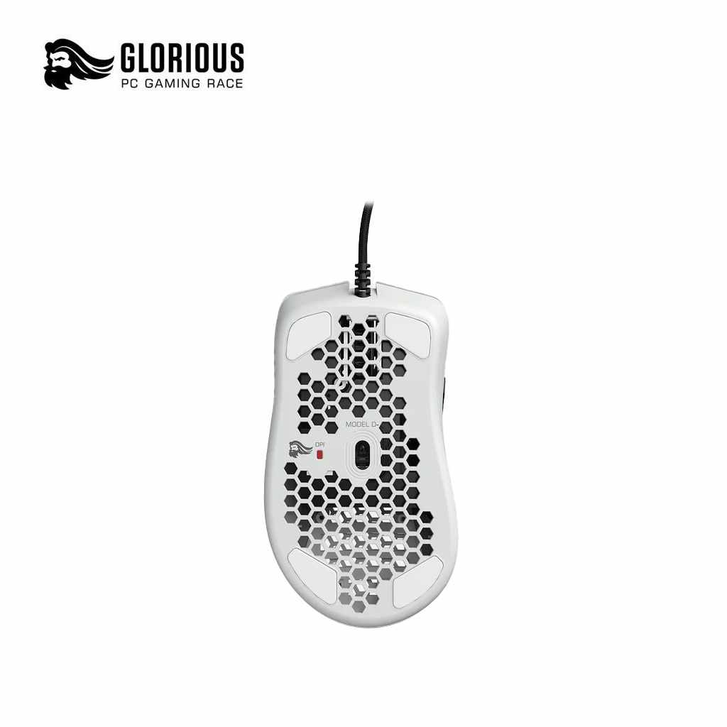 Glorious Model D- RGB Gaming Mouse - Glossy White