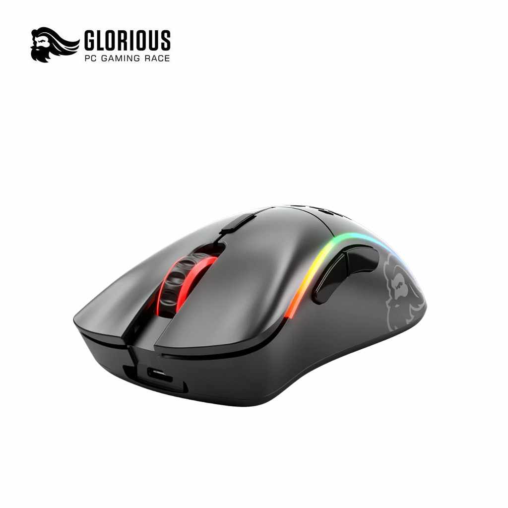 Glorious Model D- Wireless RGB Gaming Mouse - Matte Black