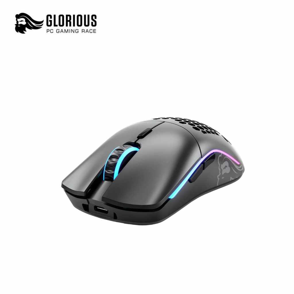 Glorious Model O- Wireless RGB Gaming Mouse - Matte Black