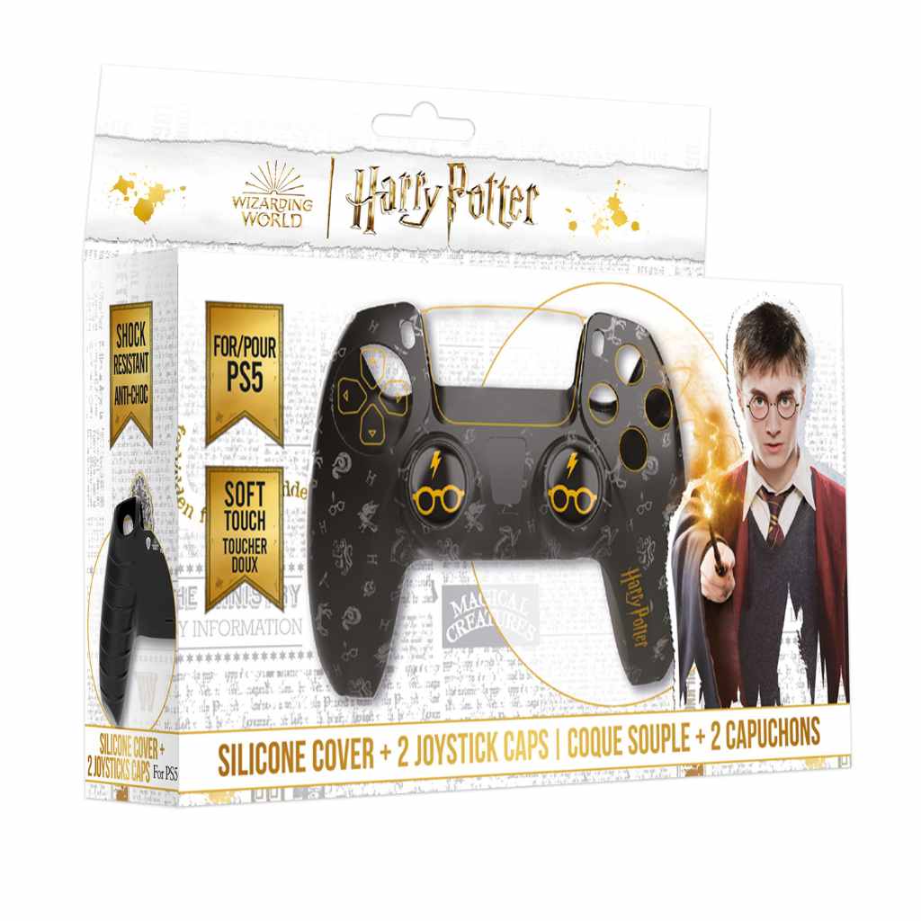 Harry Potter - Silicone Case for PS5 Controller - Black 