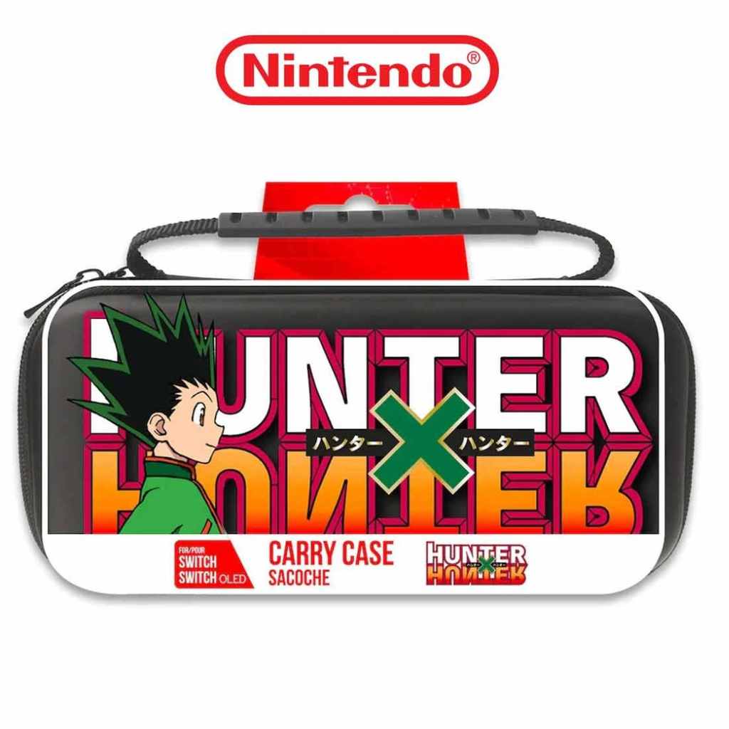 Case Hunter X Hunter XL for Switch and Switch Oled - Logo - Profile Gon 