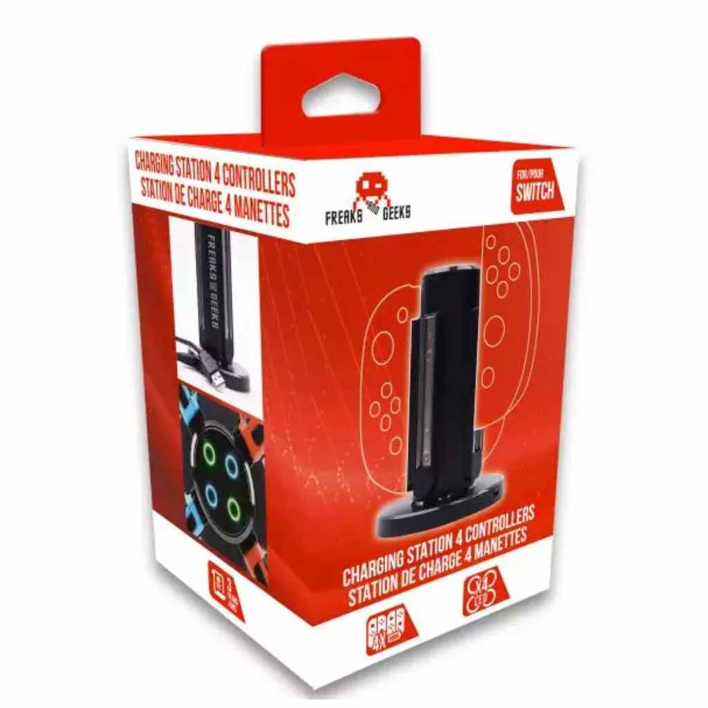 Charging Dock for 4 JoyCons Nintendo Switch 