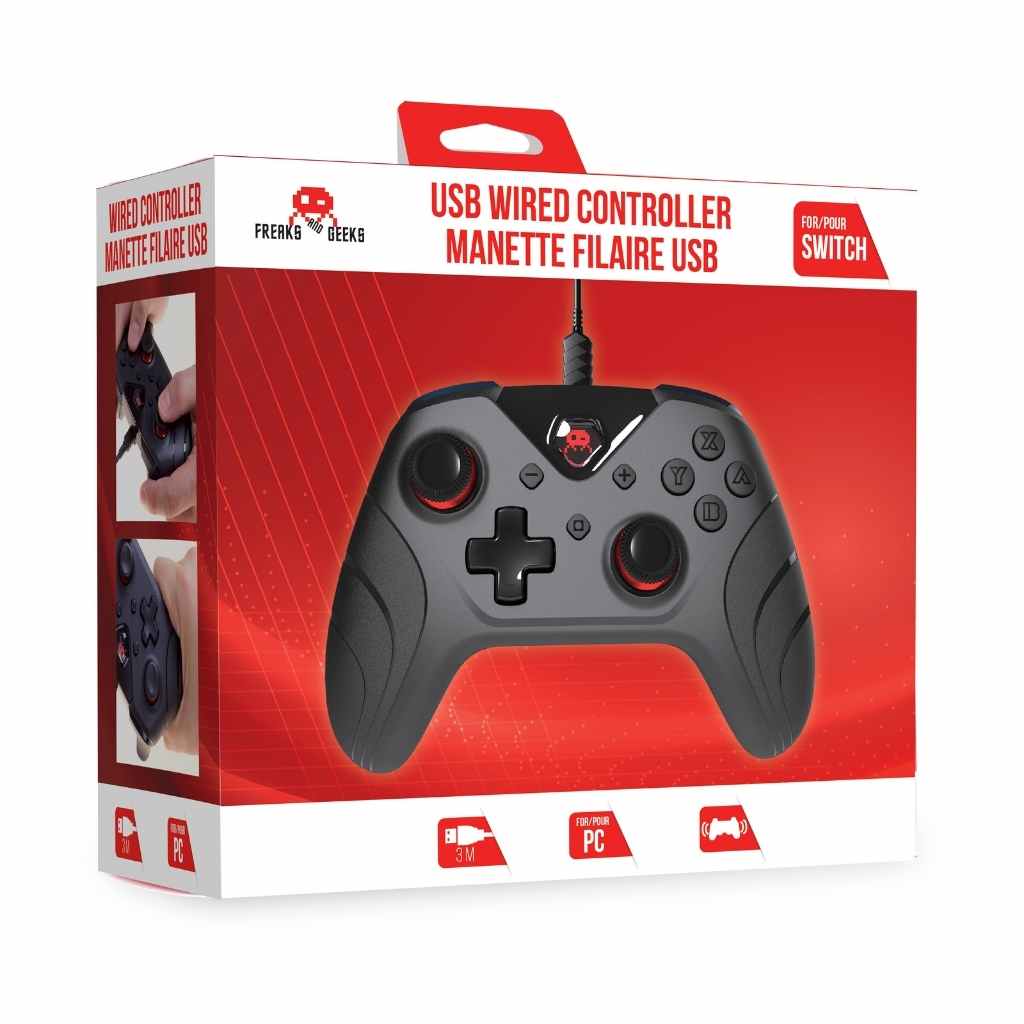 Wired Controller for Switch/PC with 3M cable 
