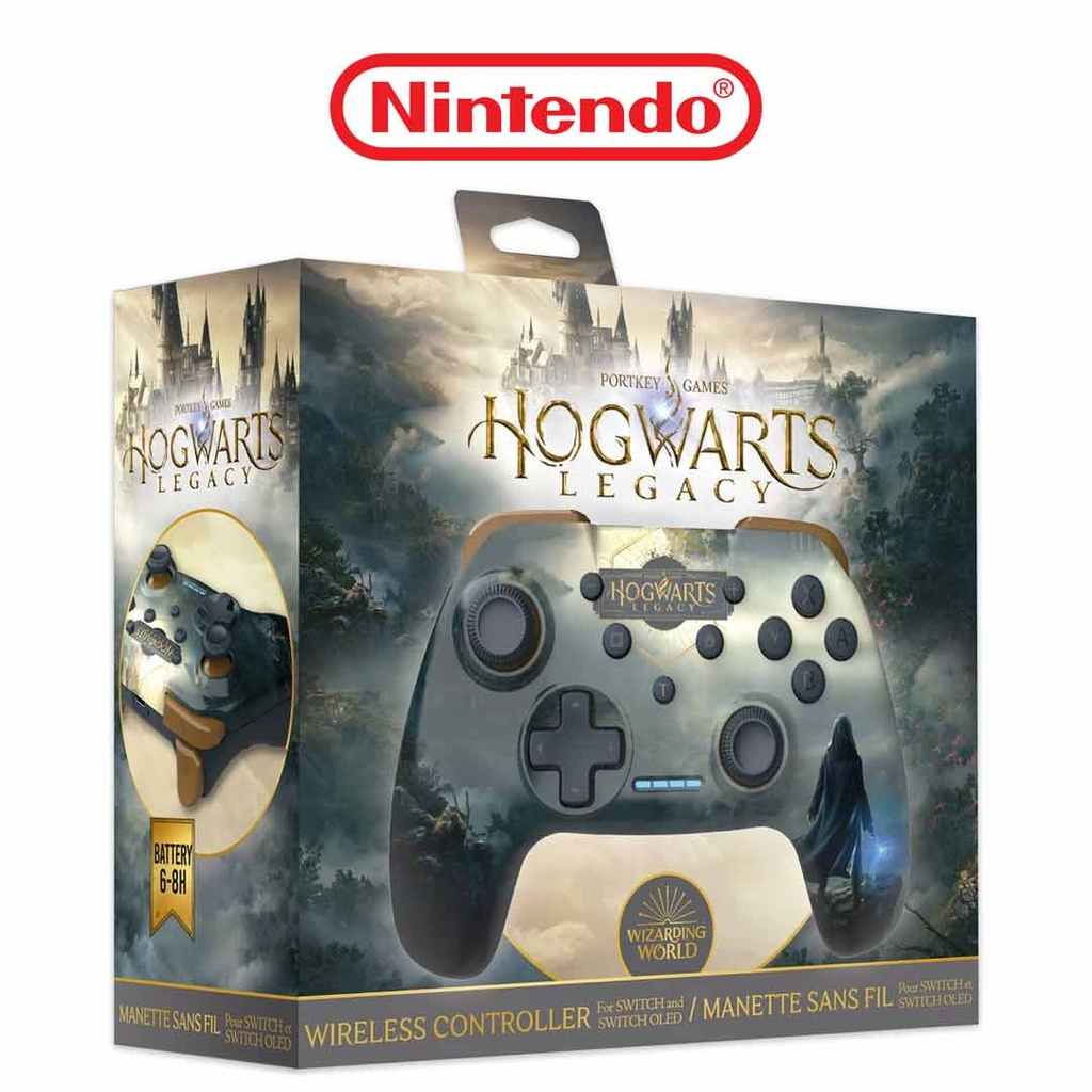 Harry Potter - Wireless Controller for Switch with 1M cable - Hogwarts Legacy - Landscape 