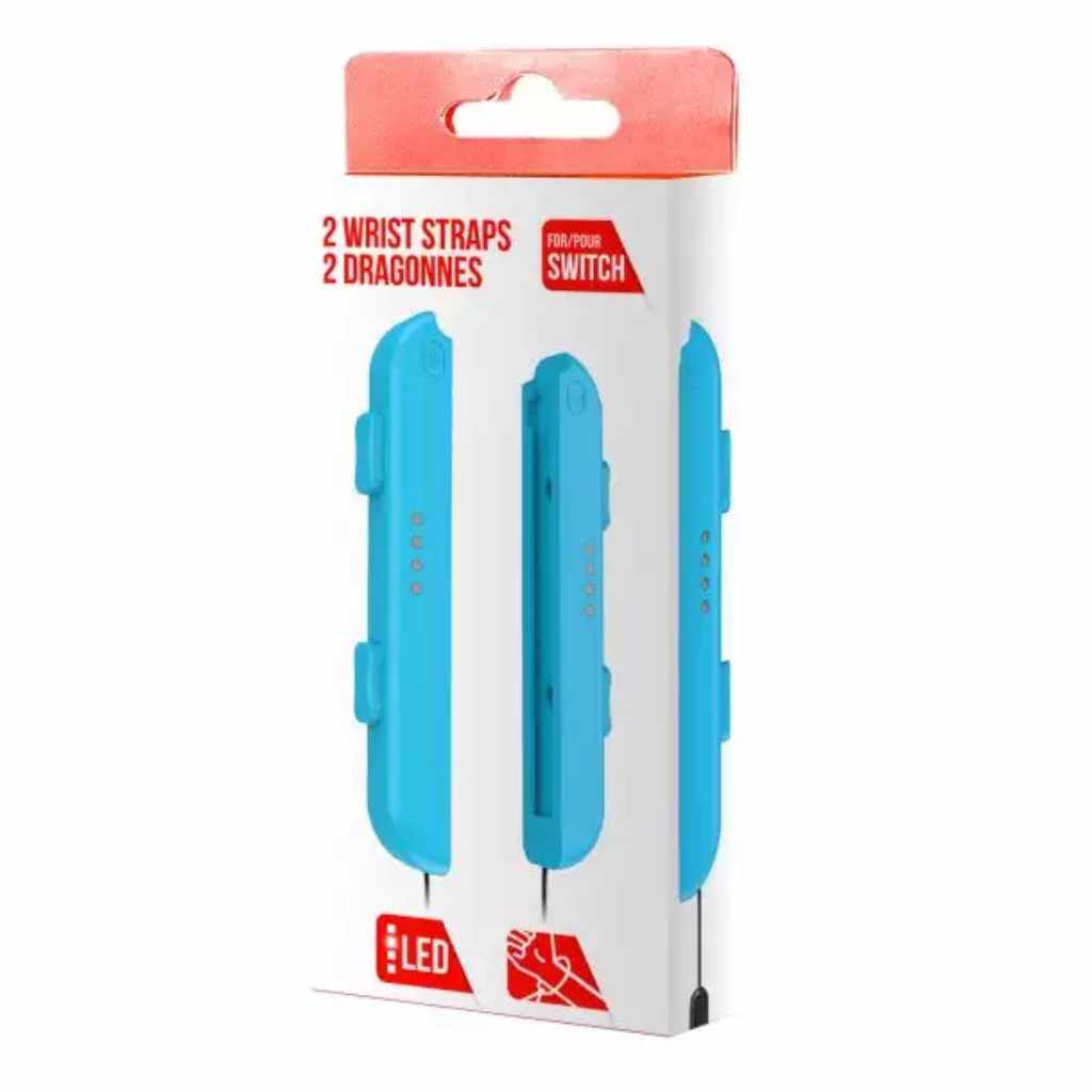 Pair of Joycon Hand Wrist Straps Blue
