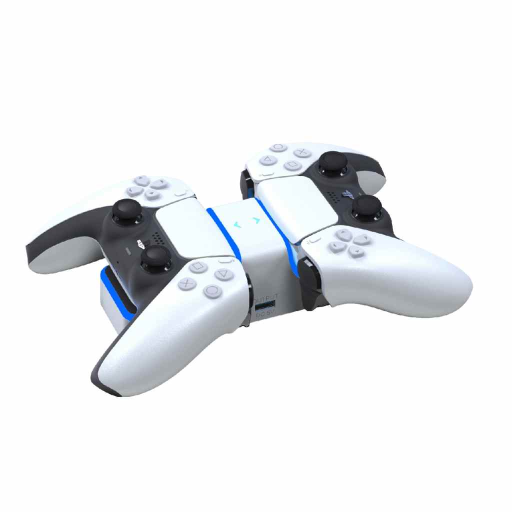 Dual PS5 Controller Charging Dock (1 x 1M Type C cable included) 