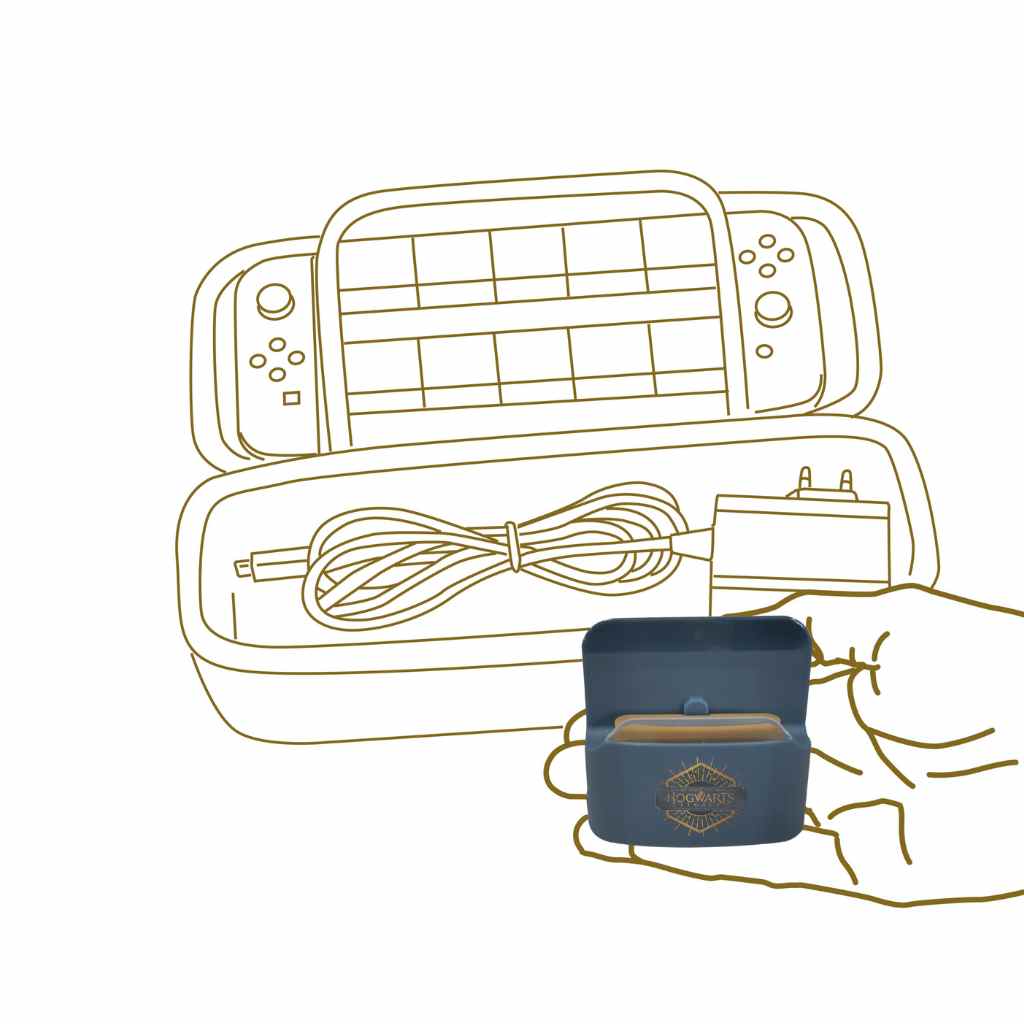 Harry Potter-Switch-2 in 1 Dock and Stand-Hogwarts Legacy 