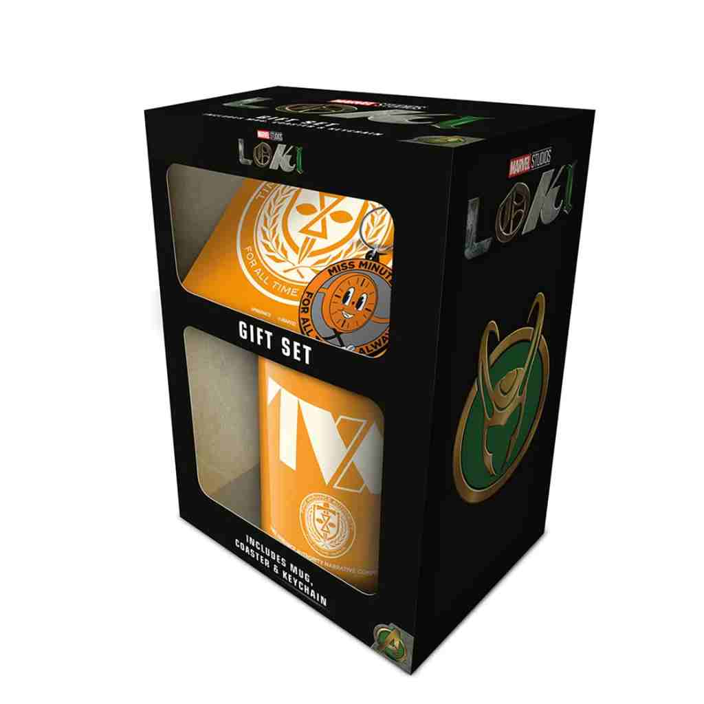 LOKI MUG COASTER KEYCHAIN GIFT SET