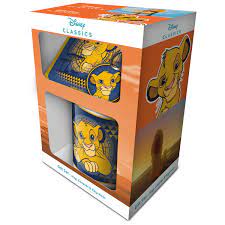 LION KING ( SIMBA ) MUG COASTER KEYCHAIN GIFT SET