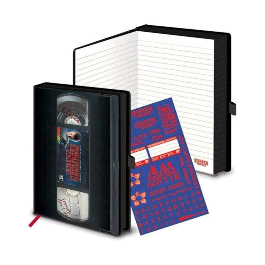 Pyramid - STRANGER THINGS (VHS SEASON ONE) A5 PREMIUM NOTEBO