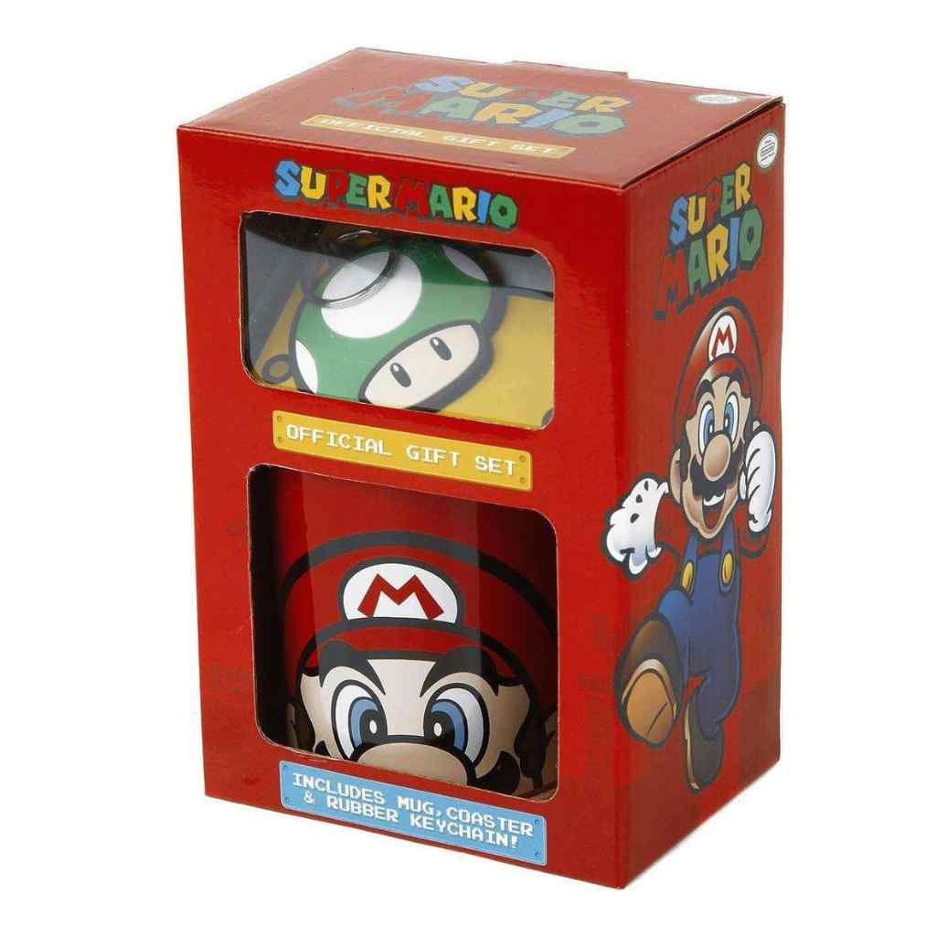 Pyramid - SUPER MARIO (MARIO) MUG COASTER & KEYCHAIN