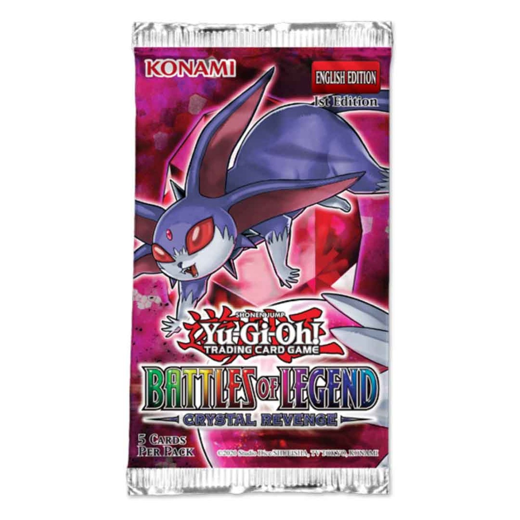 Konami - Yu Gi Oh TCG - Battles Of Legend - Crystal Revenge