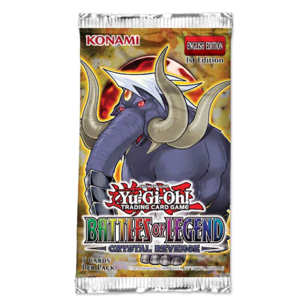 Konami - Yu Gi Oh TCG - Battles Of Legend - Crystal Revenge