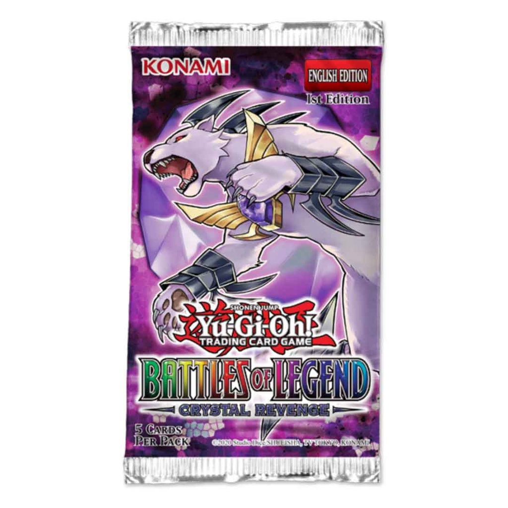 Konami - Yu Gi Oh TCG - Battles Of Legend - Crystal Revenge