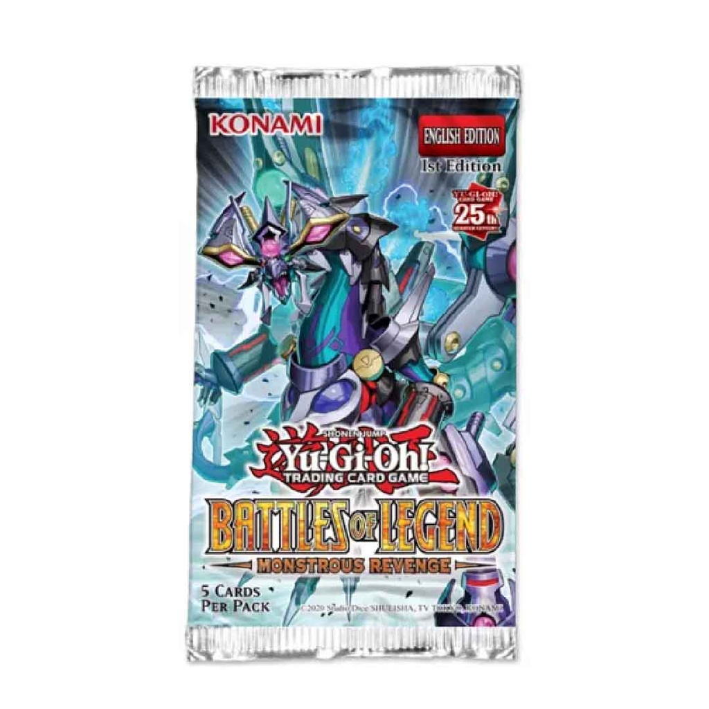 Konami - Yu Gi Oh TCG - Battles of Legend Monstrous Revenge Booster