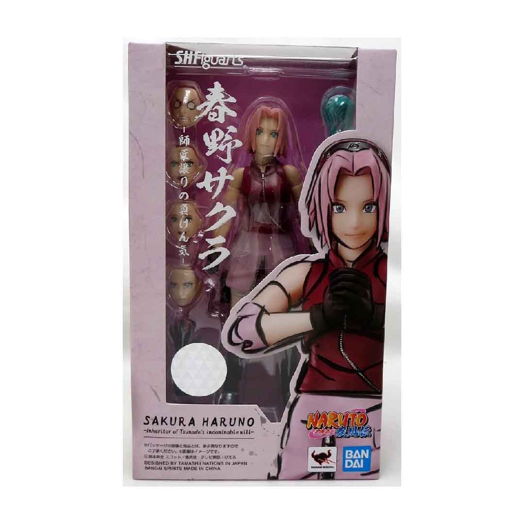 Bandai Tamashi S.H.Figuarts Sakura Haruno -inheritor Of Tsunade's Indominable Will
