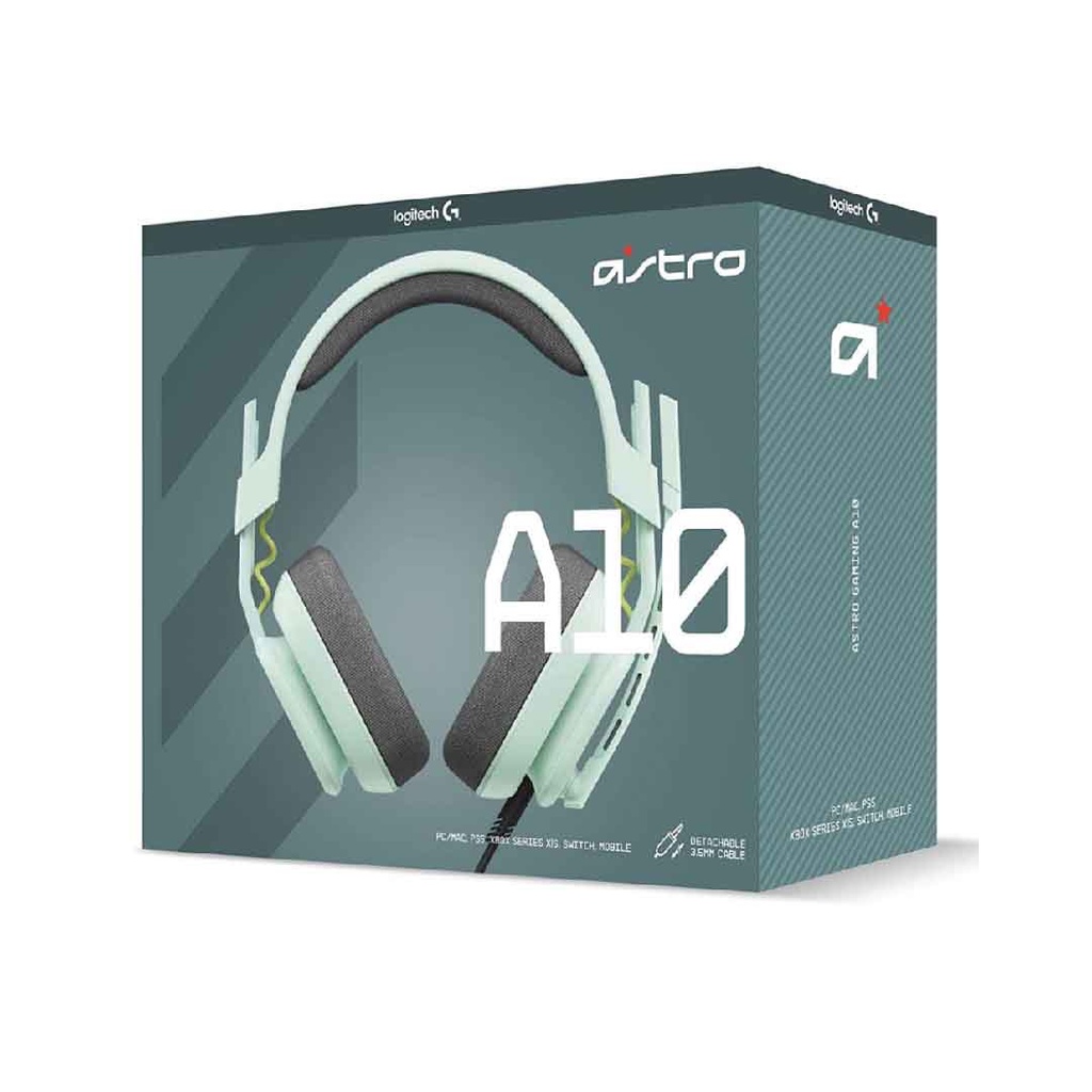 Astro A10 PC Sea Glass Mint Gaming Headset