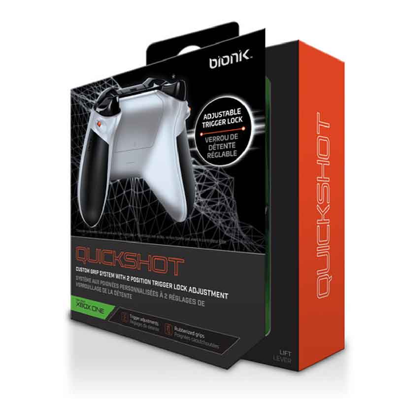 Bionik XB1 QUICKSHOT - White and Gray