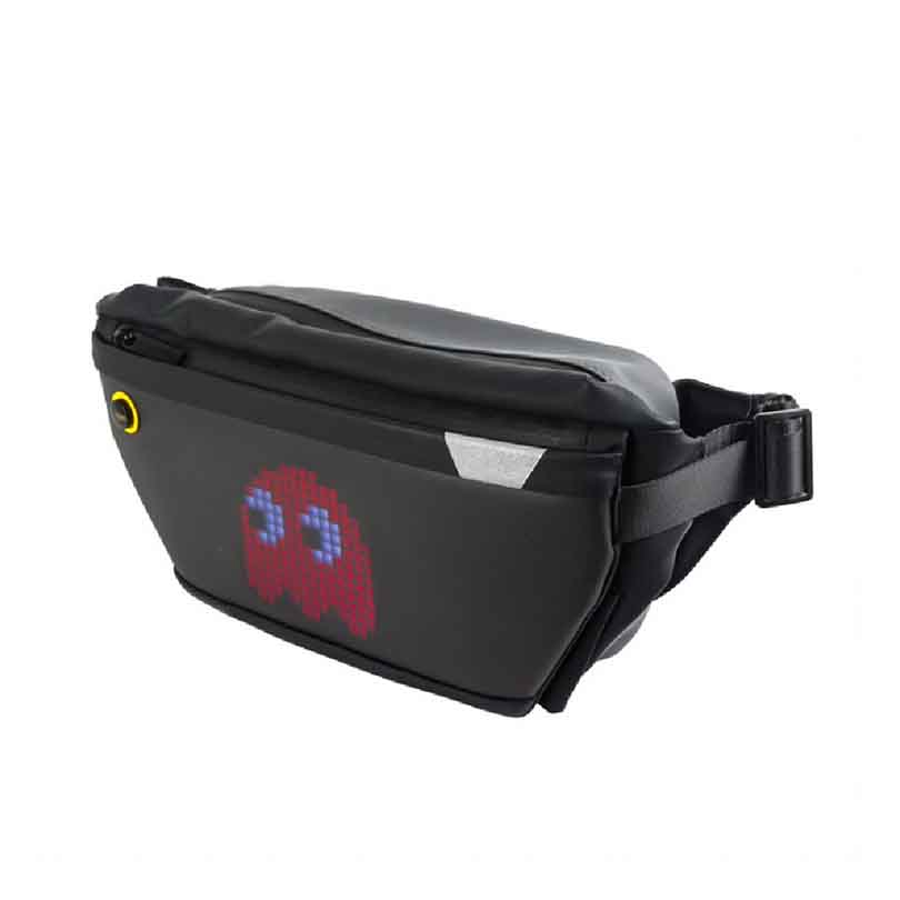 Divoom Sling Bag Pixel Art LED Daypack - Black
