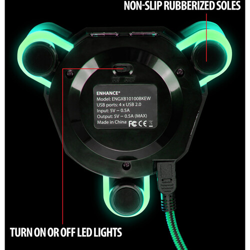 ENHANCE Gaming Mouse Bungee - Green