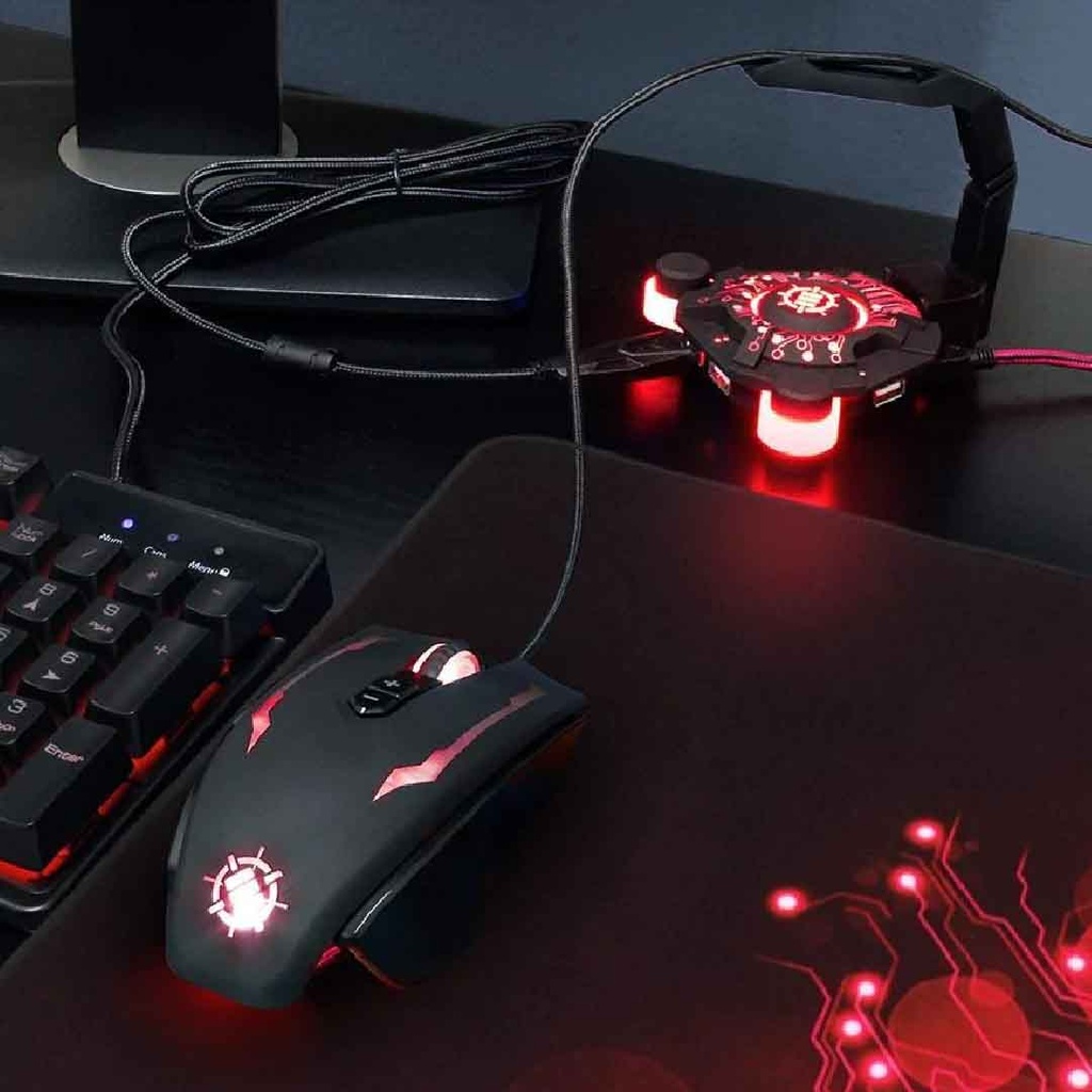 ENHANCE Gaming Mouse Bungee - Red
