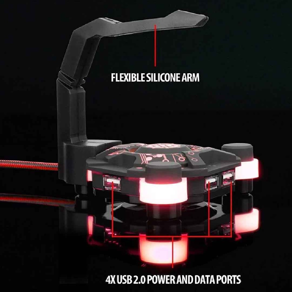 ENHANCE Gaming Mouse Bungee - Red