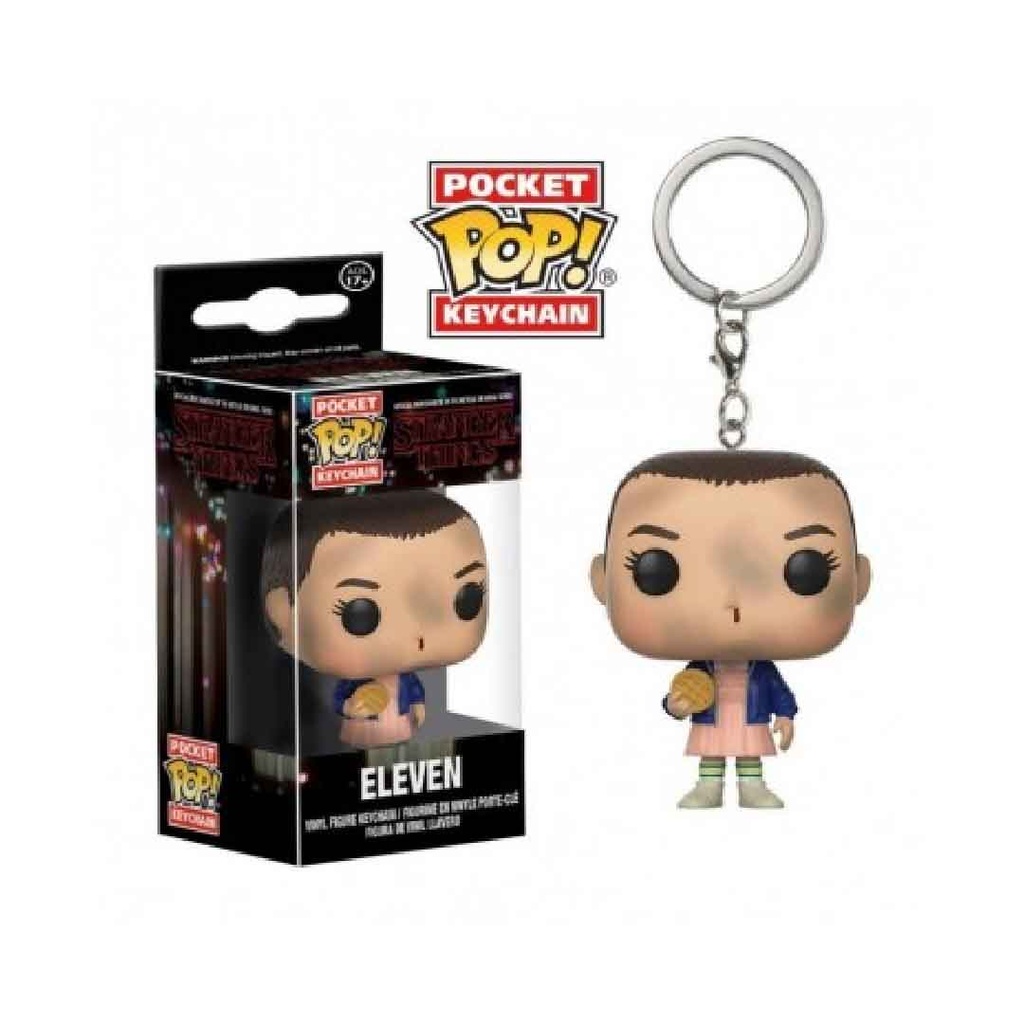 Funko POP! Stranger Things: Eleven with Eggo Pocket Pop! - Key Chain