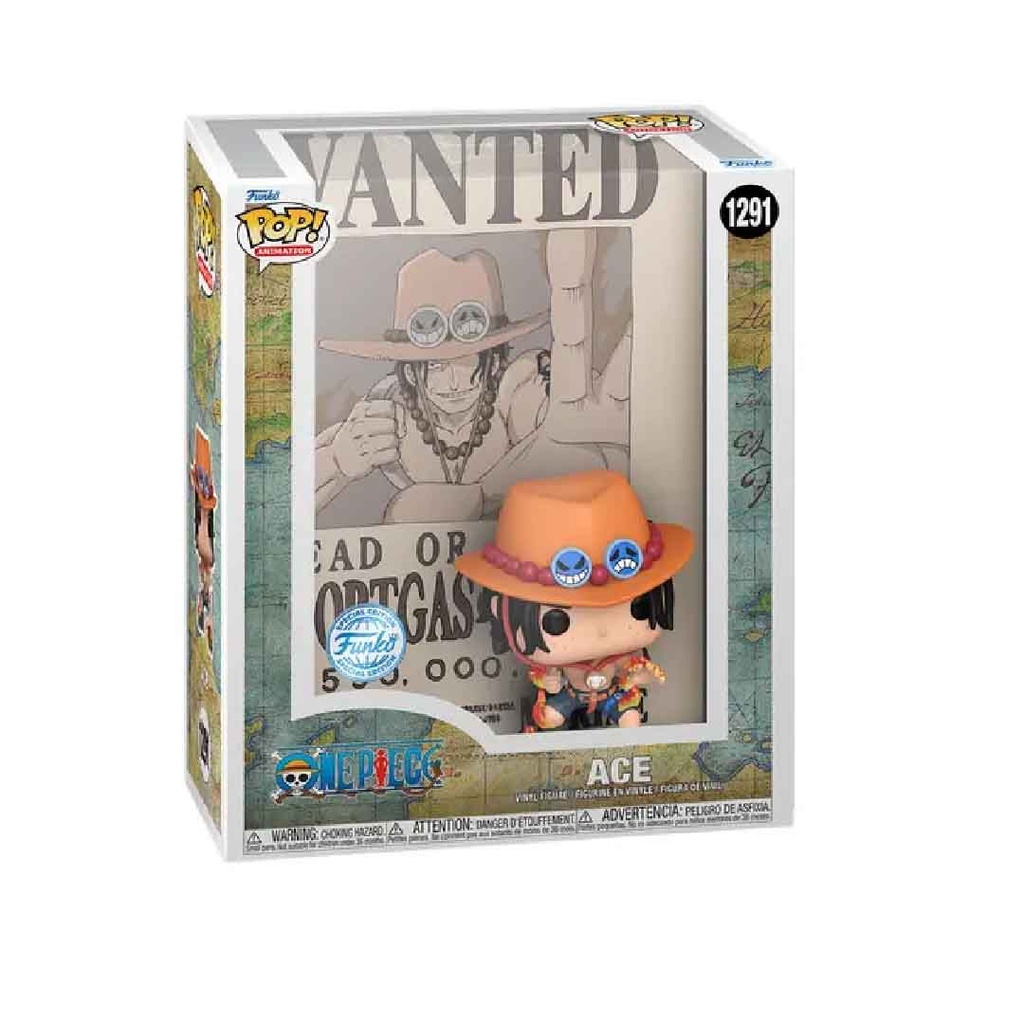 Funko Pop Cover! Animation - One Piece - Ace (Wanted Poster)