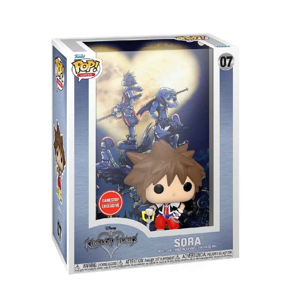 Funko Pop Cover! Games - Kingdom Hearts - Sora 