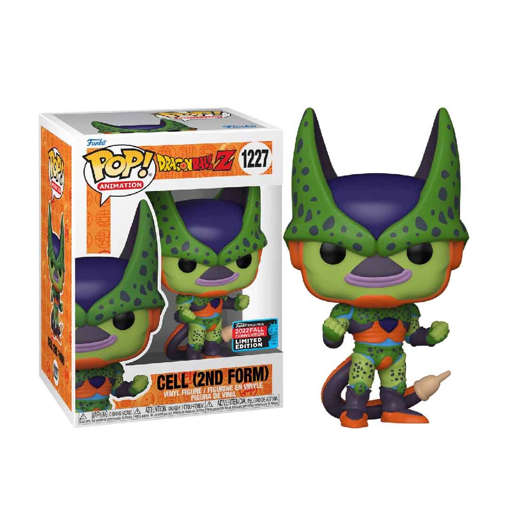 Funko Pop! Animation - Dragon Ball Z- Cell 2nd Form (NYCC'22)