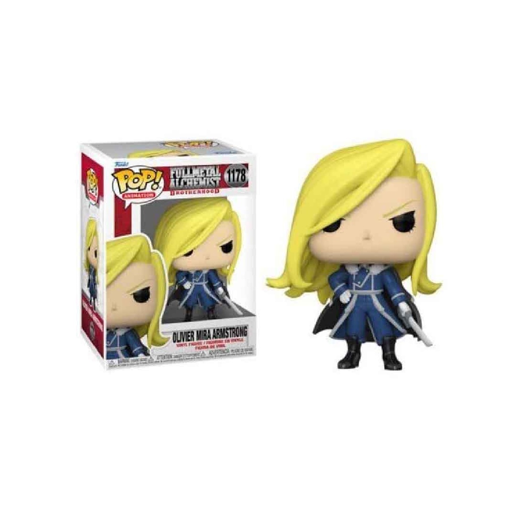 Funko Pop! Animation - Fullmetal Alchemist: Brotherhood - Olivier Armstr w/ Sword