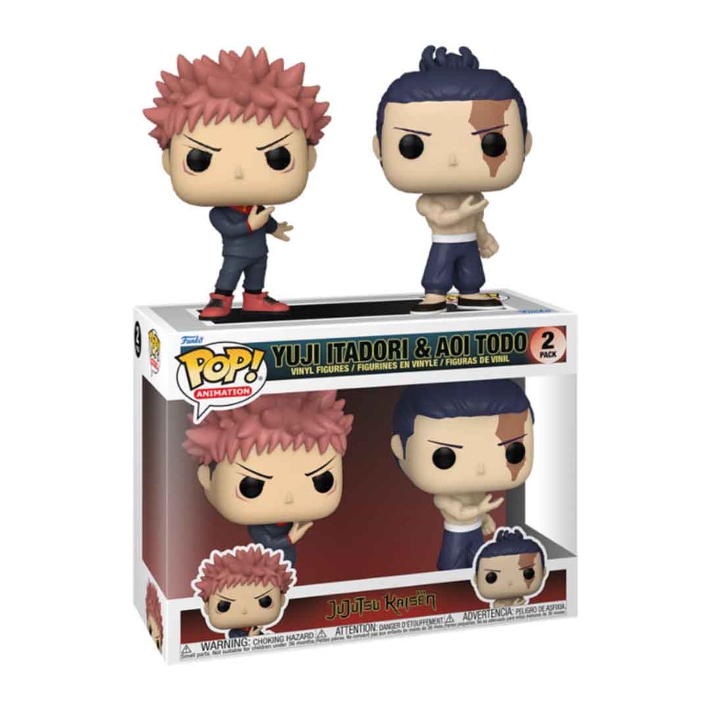Funko Pop! Animation - Jujutsu Kaisen - Itadori and Todo 2pk
