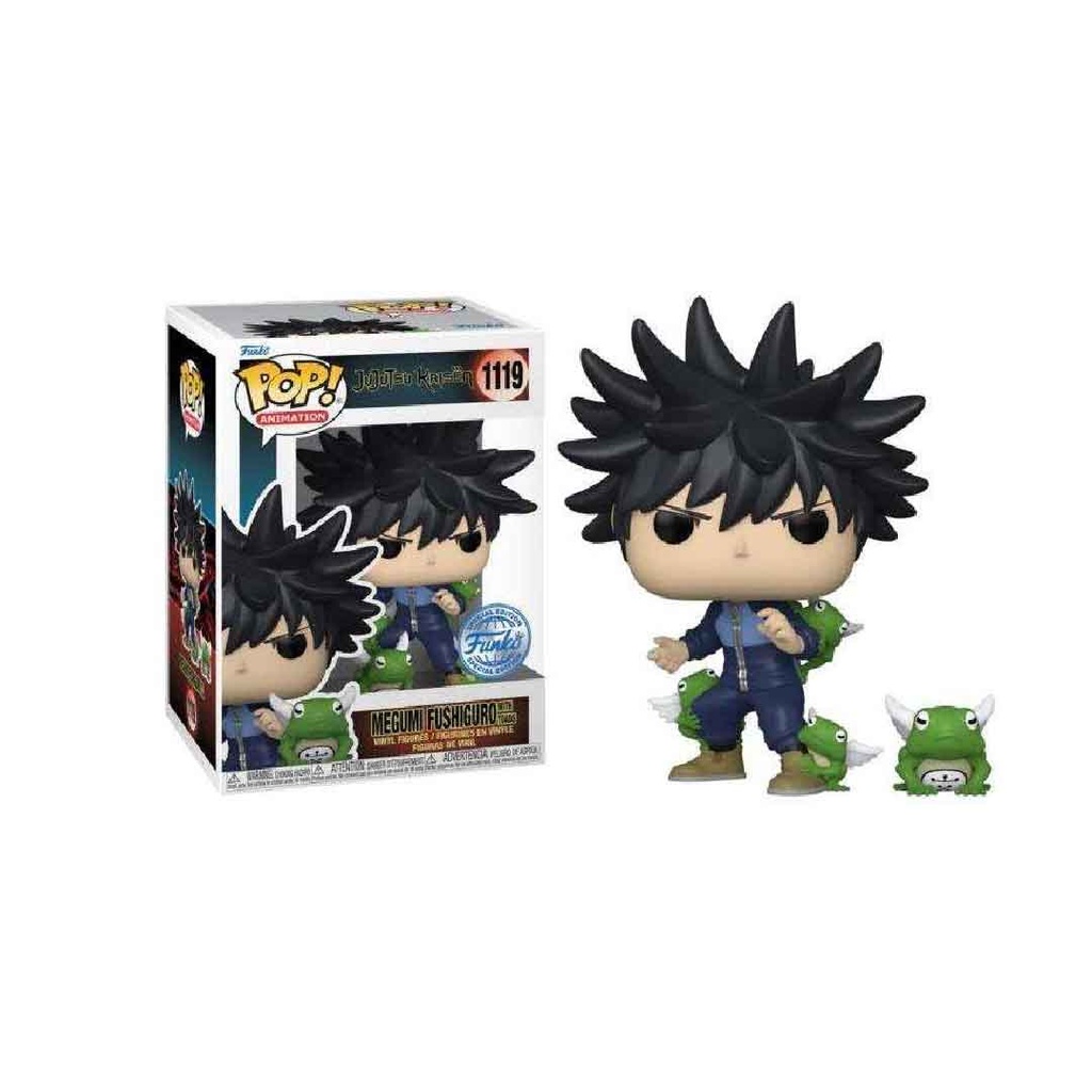 Funko Pop! Animation - Jujutsu Kaisen - Megumi w/ Toads 