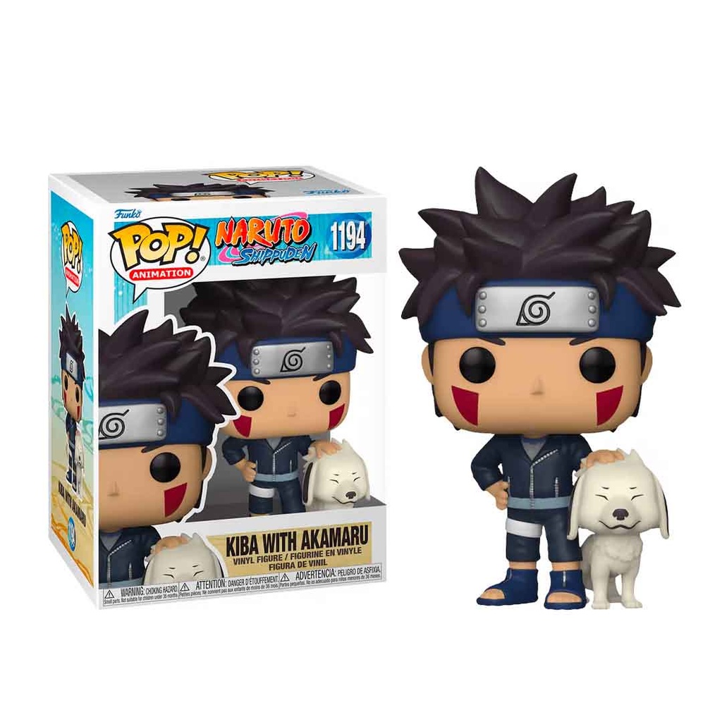 Funko Pop! Animation - Naruto - Kiba w/ Akamaru