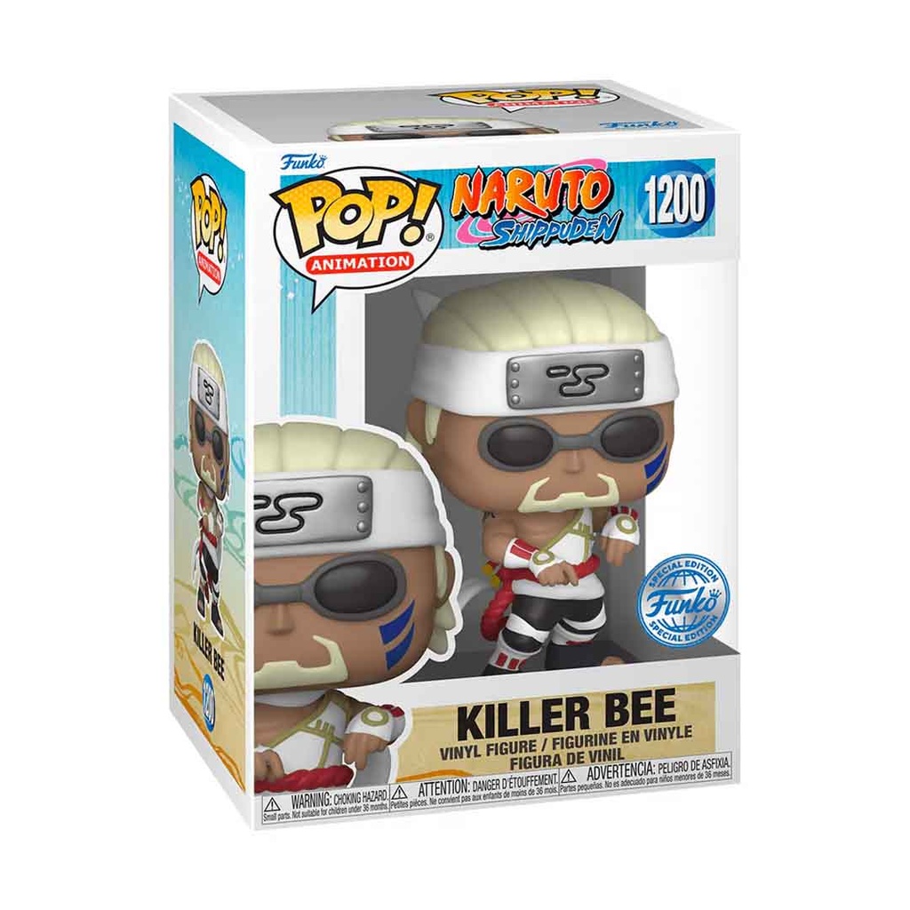 Funko Pop! Animation - Naruto - Killer Bee w/chase 