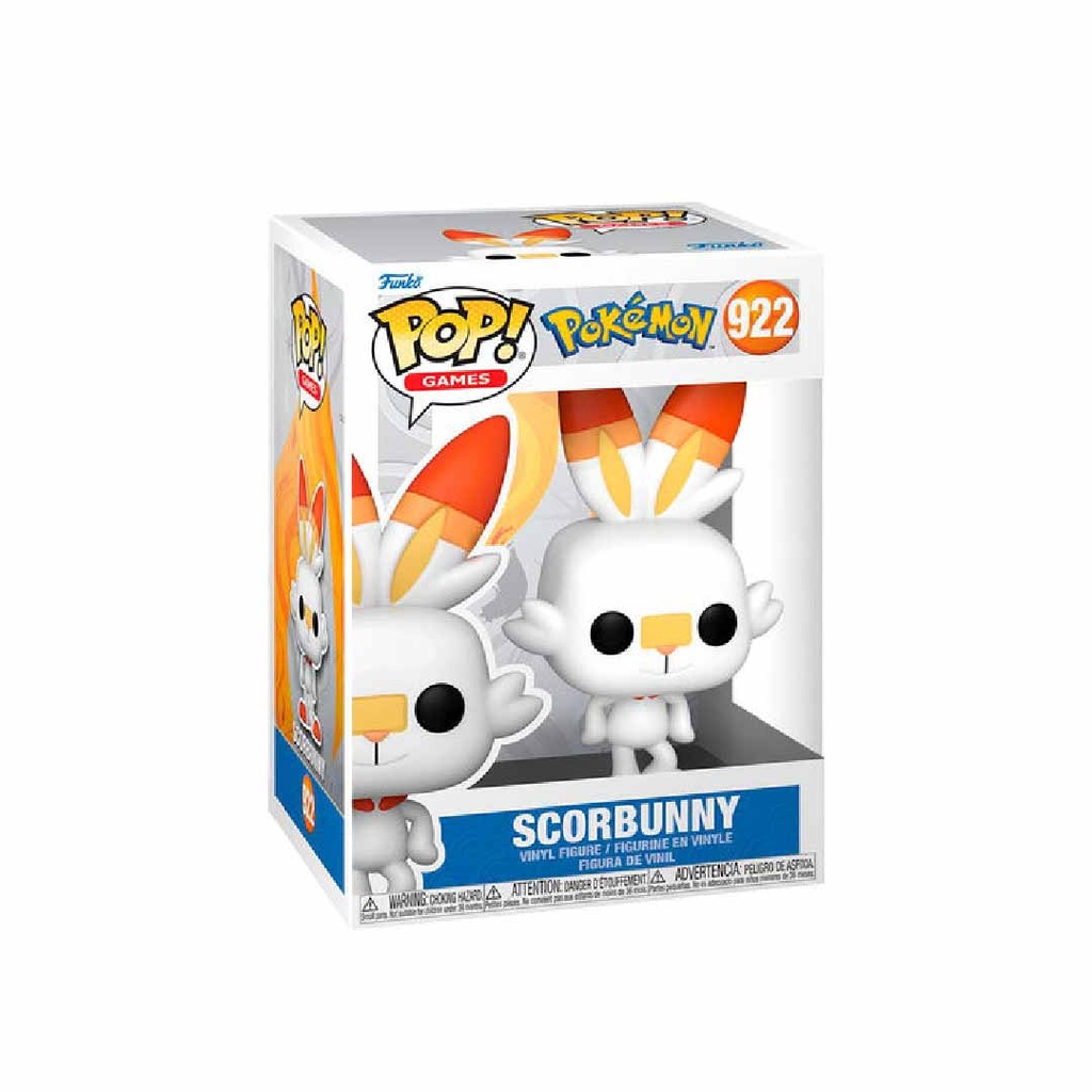 Funko Pop! Games - Pokemon - Scorbunny (EMEA)