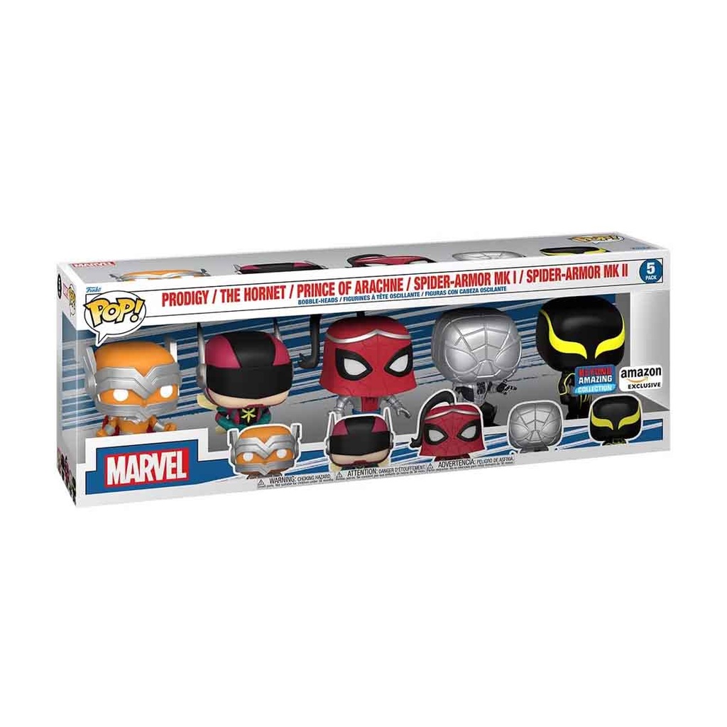 Funko Pop! Marvel: YS Spider-Man 5pk 