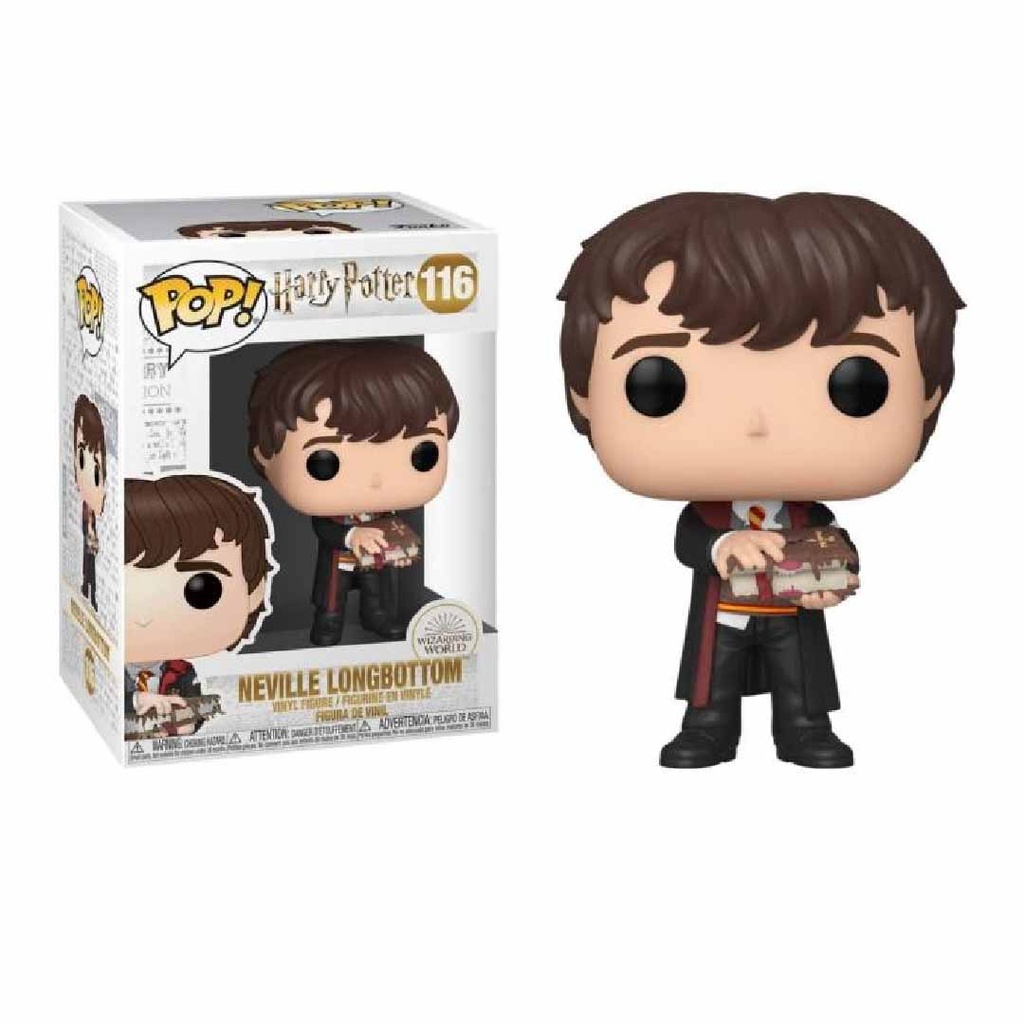Funko Pop! Movies - Harry Potter - Neville w/Monster Book