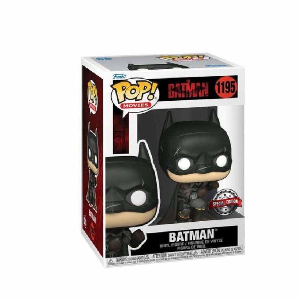 Funko Pop! Movies: The Batman - Battle Damaged Batman Batman 