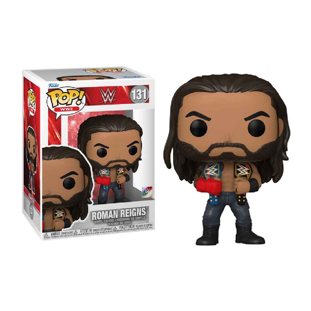Funko Pop! WWE: Roman Reigns with Belts