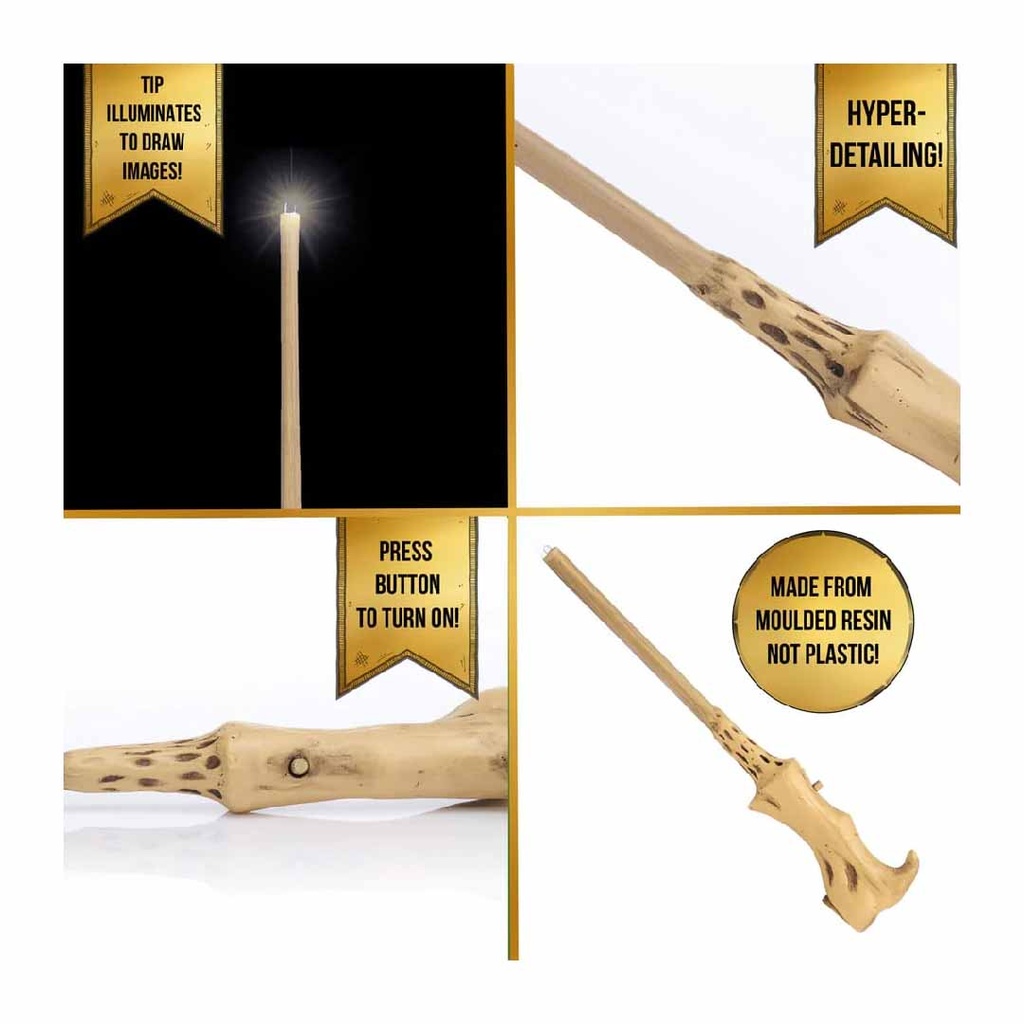 WOW Stuff - 7" Lumos Wand - Voldemort